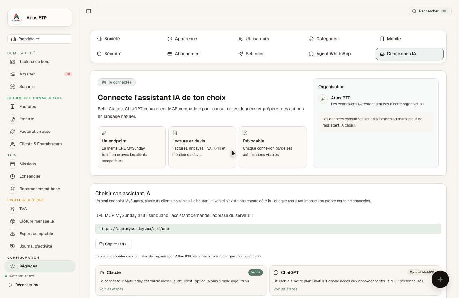 Connexions IA